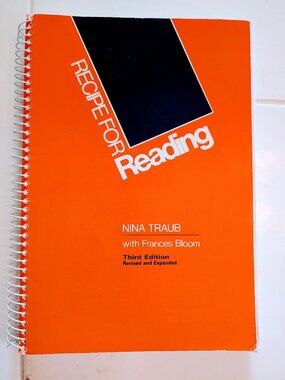VTG 2000 Recipe for Reading 3rd Ed Nina Traub Frances Bloom EPS Spiral Manual